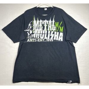 Metal Mulisha Mens XL Black Shirt‎ 90s